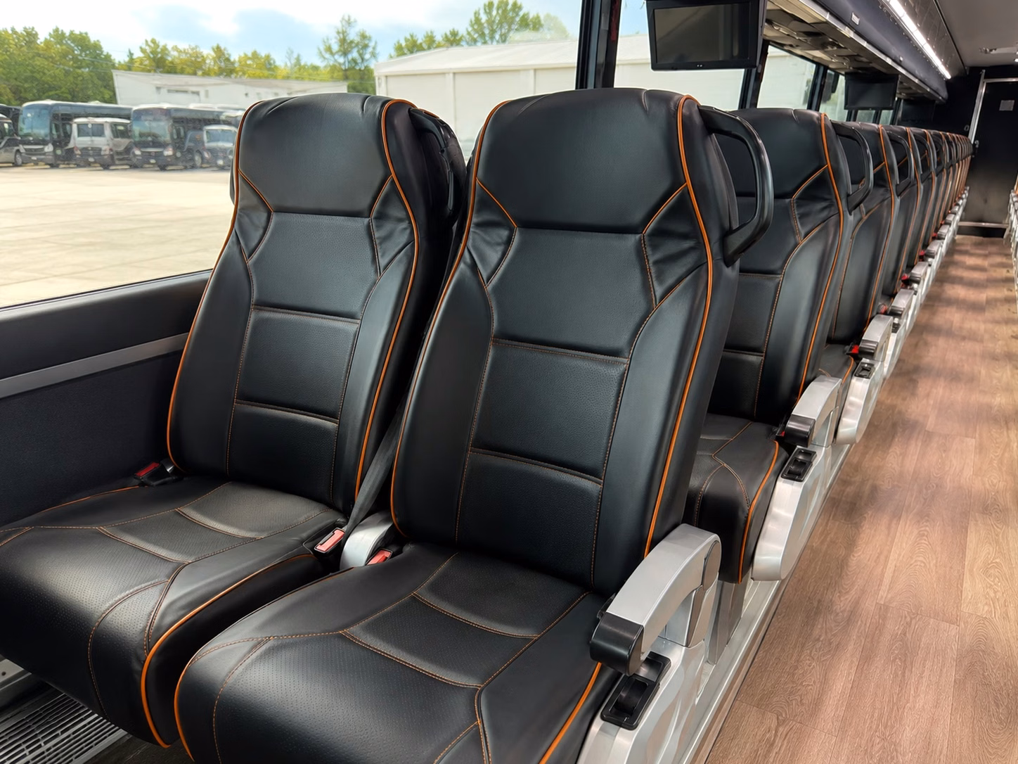 charter buses for larger frisco prom groups who want comfort and space for the long haul