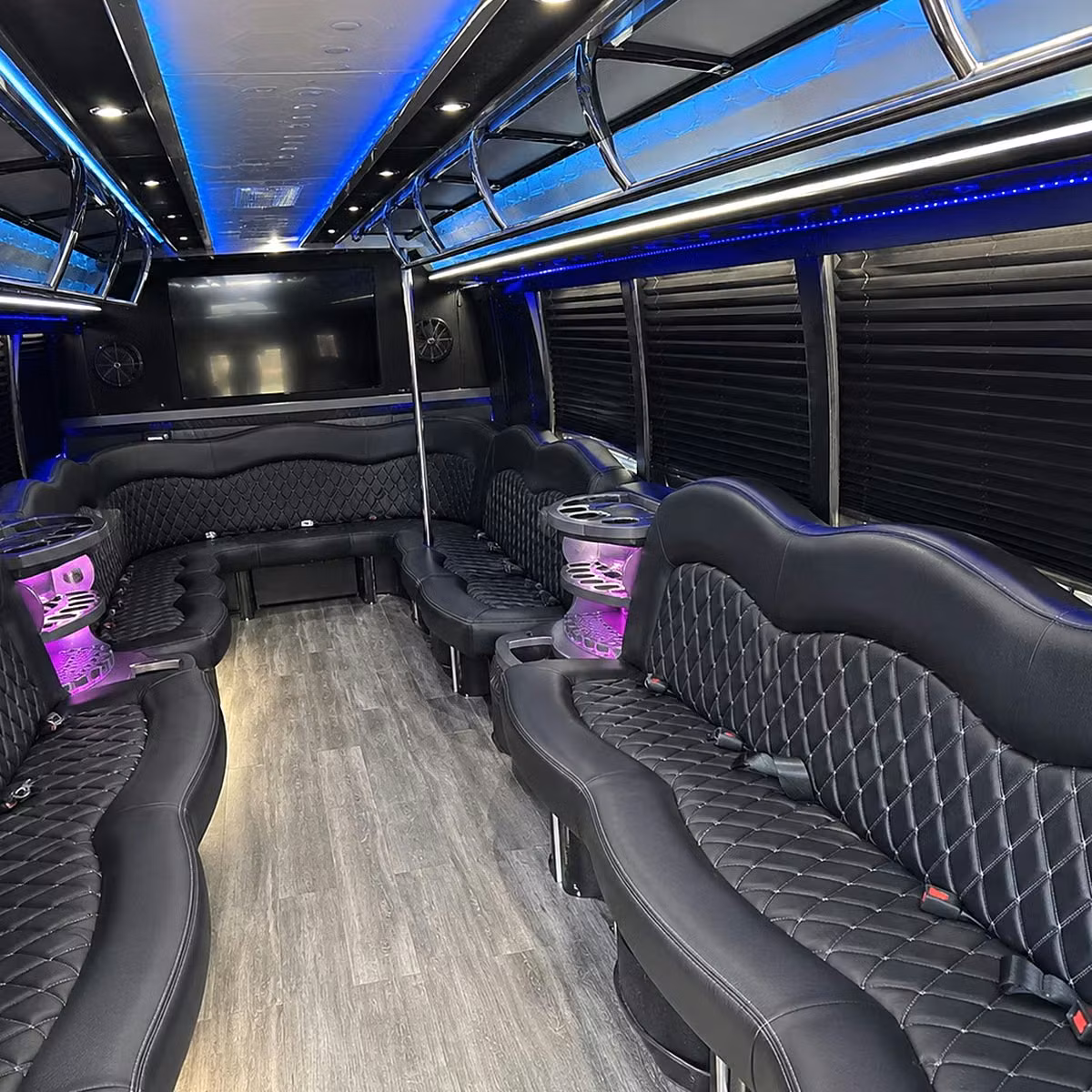 party bus interior