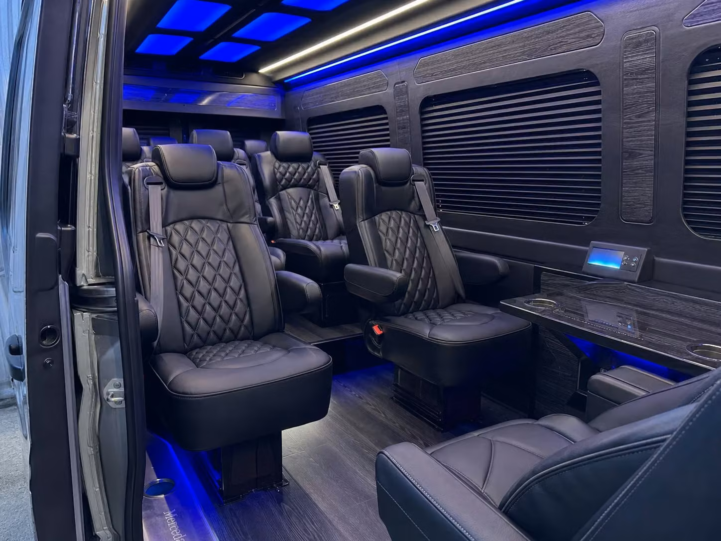 sprinter van transportation for groups and events across frisco